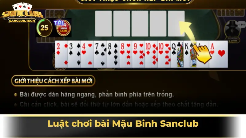 Luật chơi bài Mậu Binh Sanclub